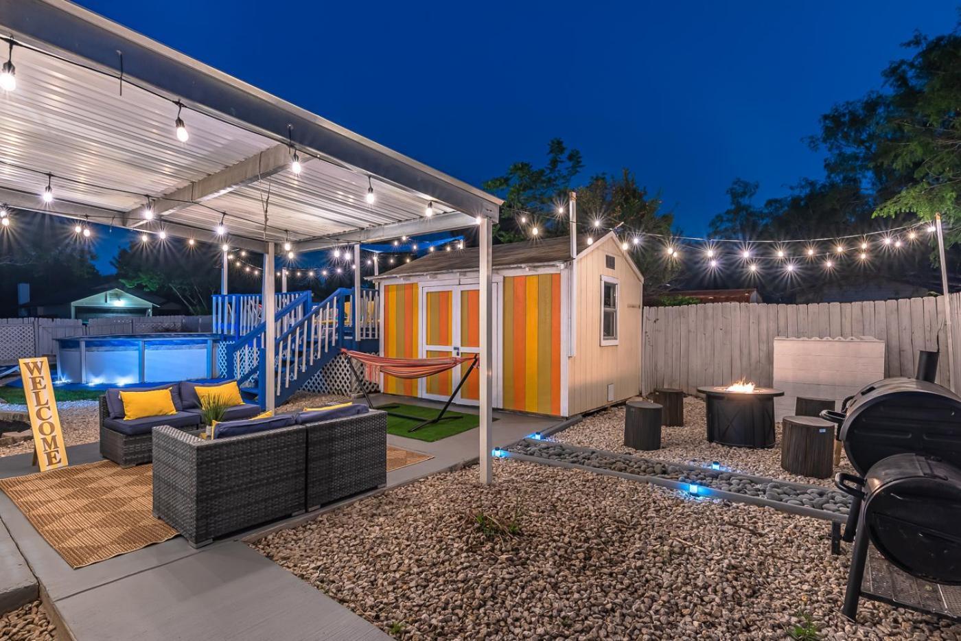 Superb House By Seaworld, Private Pool & Gameroom San Antonio Exteriör bild